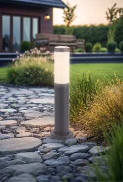 Century Italia Bamboo - Gartenpfosten - Ø7,6 x 45 cm - IP54 - anthrazit
