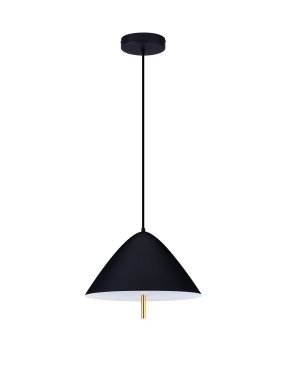 Nova Luce Oros - Hängelampe - Ø 40 x 150 cm - 17W LED inkl. - sand schwarz