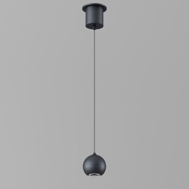 Artdelight Miami - pendelleuchte - Ø 10 x 218 cm - 10W dimmbares LED inklusive - schwarz