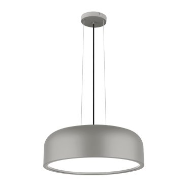 AUSSTELLUNGSSTÜCK - Nova Luce Perleto - Pendelleuchte - Ø 48 x 133 cm - grau