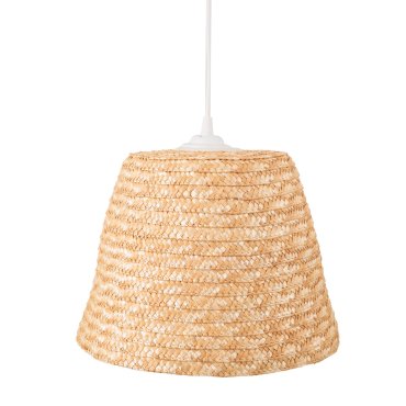Maxlight Pot - Pendelleuchte - Ø 30 x 165 cm - hellbraun und weiß
