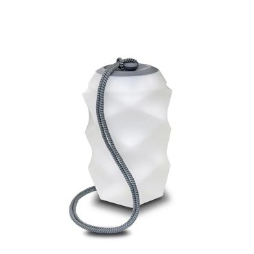 New Garden Bita - wiederaufladbare Lampe mit Fernbedienung - Ø 17,8 x 30 cm - inkl. LED - IP65 - grau - RGB + weiße Lichtfarbe