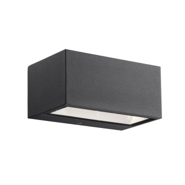 Nordlux Nene - Außenwandleuchte - 14 x 6,4 cm - 6W LED inkl. - IP54 - schwarz