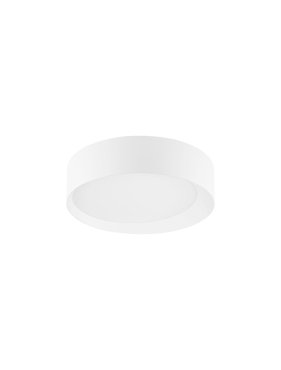 Nova Luce Oby - deckenleuchte - Ø 45 x 12 cm - 30W LED dimmbare inkl. - sand weiß