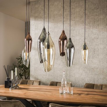 Vico Cocoon - Pendelleuchte - 120 x 40 x 150 cm - schwarz