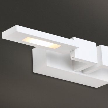 Maxlight Rico - Wandleuchte - 35 x 8 x 4 cm - 2 x 3W LED inkl. - weiß
