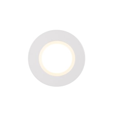 Nordlux Siege - einbauspot - Ø 85 mm, Ø 72 mm einbaumaß - 4,7W LED inkl. - IP65 - weiß
