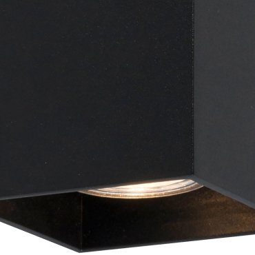 Zuma Line Sandy WL Square Next - Wandleuchte - 8 x 10 x 14 cm - schwarz