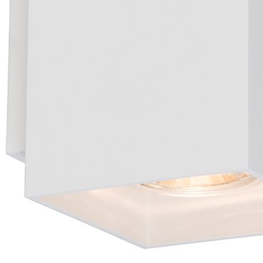 Zuma Line Sandy WL Square Next - Wandleuchte - 10 x 8,2 x 14,2 cm - weiß