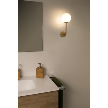 Faro Gala - Wandleuchte - 11,5 x 15 x 32 cm - IP44 - Gold satiniert
