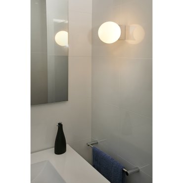Faro Lago - Wandleuchte - 8 x 15 x 8 cm - IP44 - Chrom poliert