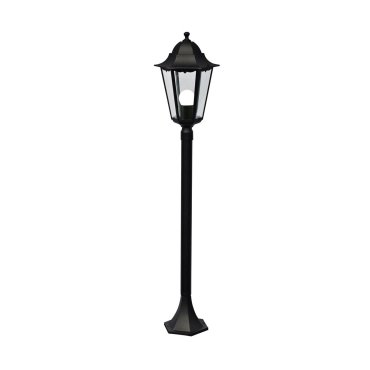Nordlux Cardiff - Gartenleuchte - 21 x 21 x 100 cm - IP44 - schwarz