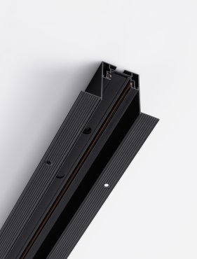Nova Luce Buxton L - magnetisches Einbauprofil - 100 x 8,1 x 6,1 cm - schwarz