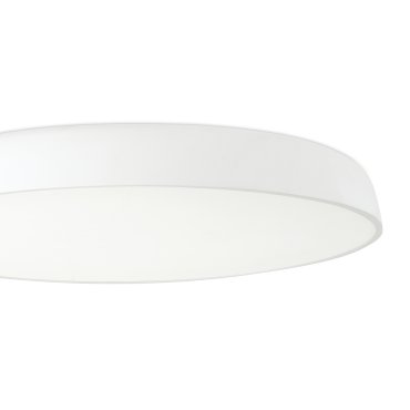 Faro Mega - Deckenleuchte - Ø 75 x 11 cm - 52W dimmbare LED inkl. - matt weiß