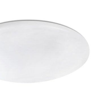 Faro Bic - Deckenleuchte - Ø 60 x 14,5 cm - 60W dimmbare LED inkl. - matt weiß