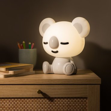 Zuma Line Animals Koala - Tischleuchte - 26 x 26 cm - 3W dimmbare LED inkl - grau