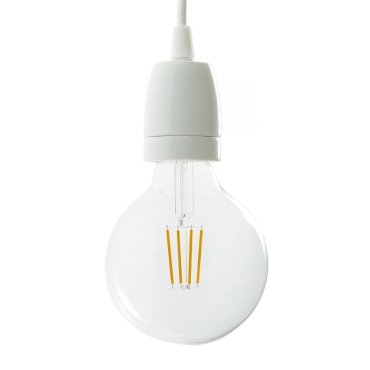 Creative Cables - Porselain E27 Lampenfassung - Ø 4,5 x 6 cm - weiß
