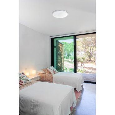 Faro Ami - Deckenleuchte - Ø 28,5 x 4,2 cm - 15W LED inkl. - Aluminium