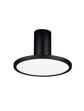 Nova Luce Ekei - Deckenleuchte - Ø 20 x 21,4 cm - 14W LED inkl. - sand schwarz