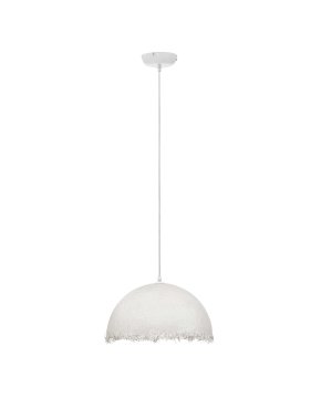 Nova Luce Lalu - Hängelampe - Ø 40 x 250 cm - Sand weiß