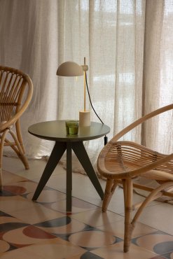 Faro Matilda - Tischleuchte - 19,6 x 8 x 43 cm - beige