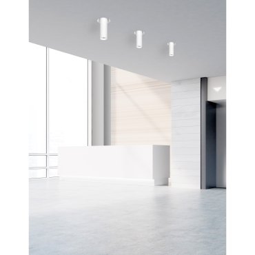 Nova Luce Giacomo - Einbaustrahler - 155 x 155 mm, 158 x 158 mm Einbaumaß - weiß