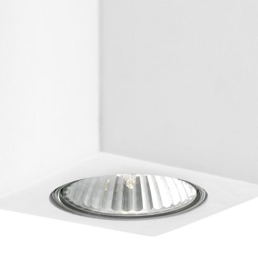 Nova Luce Nevio - Deckenleuchte - 7 x 7 x 17 cm - weißer Gips
