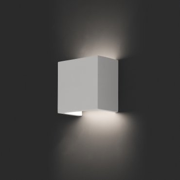 Faro Oslo - Wandleuchte - 12,5 x 7,5 x 12,5 cm - matt weiß