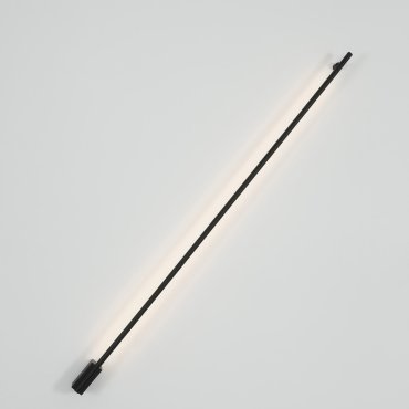 Nova Luce Gropius - Wandleuchte - 120 x 7 x 3,5 cm - 20W LED inkl. - Sand schwarz
