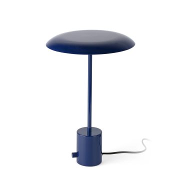 Faro Hoshi - Tischleuchte - Ø 26 x 40 cm - 12W dimmbare LED inkl. - blau glänzend