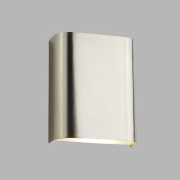 Searchlight Led Wall - Wandleuchte - 10.5 x 13 cm - 8W LED inkl - satiniert silber