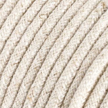 Creative Cables - Textilkabel - pro 100 cm - Naturleinen