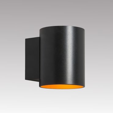 AUSSTELLUNGSSTÜCK - Zuma Line Sola WL Round Next - Wandleuchte - 10,2 x 8 x 9,8 cm - schwarz und gold