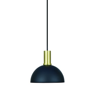 ONE Light E27 Round - Hängeleuchte - Ø 20 x 219,5 cm - schwarz