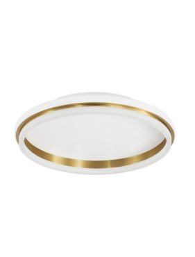 Nova Luce Willow - deckenleuchte - Ø 45 x 6 cm - 38W LED inkl. - gold