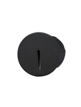 Nova Luce Aizen - Wandeinbauleuchte - Ø 7 x 6,5 cm - 3W LED inkl. - IP54 - dunkel anthrazit