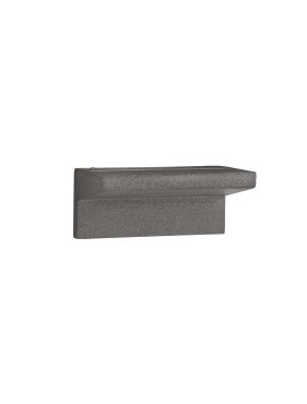 Nova Luce Lita - Außenwandleuchte - 20 x 9 x 12 cm - 6W LED inkl. - IP65 - zement