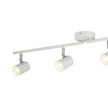 Searchlight Rollo - Aufbaustrahler 4L - 77 x 9 x 13 cm - 4 x 4W dimmbare LED inkl. - weiß