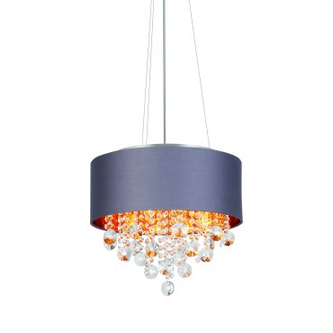 ONE Light Retro Classic Pendelleuchten - Hängeleuchte - Ø 40 x 120 cm - grau