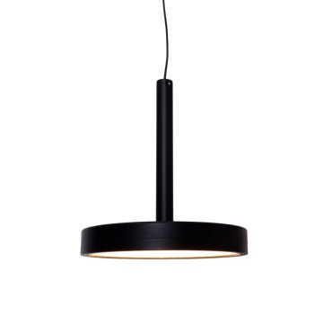 Maxlight Ibiza - Hängeleuchte - Ø 12 x 130 cm - 8W LED inkl - schwarz