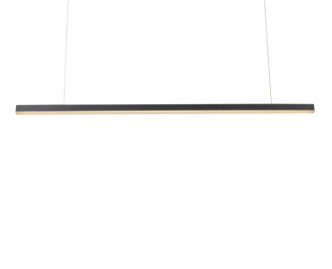 Maxlight Trio - Hängeleuchte - 100 x 150 cm - 12W LED inkl. - schwarz