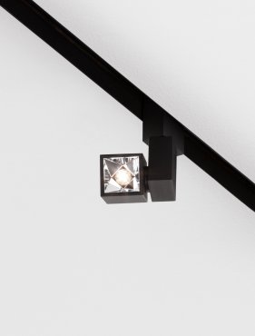 Nova Luce Buxton L - Magnetschienensystemleuchte - 3,6 x 5,7 x 10,5 - 2,5W LED inkl. - schwarz