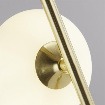 Searchlight Pebble - Tischleuchte - 18,5 x 12 x 50 cm - Gold und Opal