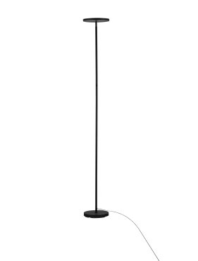 Nova Luce Sinkro - Stehleuchte - 25 x 180,6 cm - 30W dimmbar LED inkl. - Sand schwarz