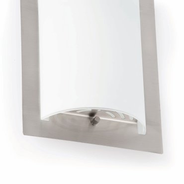 Faro Diula - Wandleuchte - 20 x 7 x 25,5 cm - Nickel satiniert