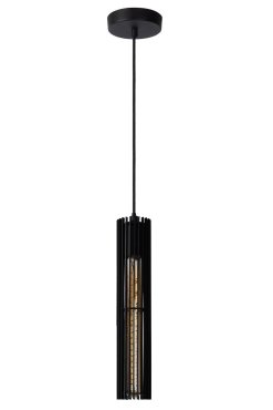 Lucide Lionel - Hängeleuchte - 6,5 x 11 x 180 cm - schwarz