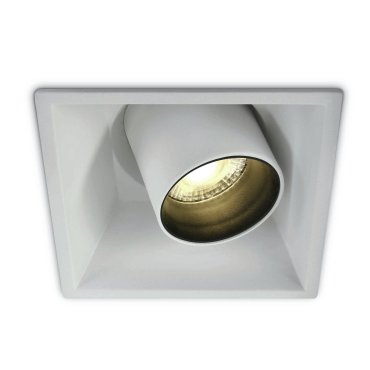 ONE Light Recessed COB Cylinders - Einbaustrahler - 91 x 91 mm, 85 x 85 mm Einbaumaß -11W LED inkl. - weiß