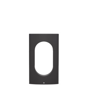 Nova Luce Portal - Gartenleuchte - 17,8 x 30 x 6,9 cm - 14W LED inkl. - IP54 - dunkel anthrazit