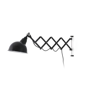 Faro Ras - Wandleuchte - 26,5 x 103 x 49 cm - mattschwarz