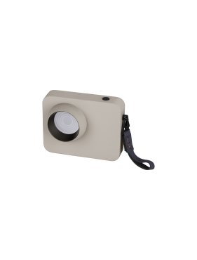 Nova Luce Kedros - wiederaufladbare Tischleuchte -  14 x 11 x 5 cm - 3W dimmbar LED inkl. - beige